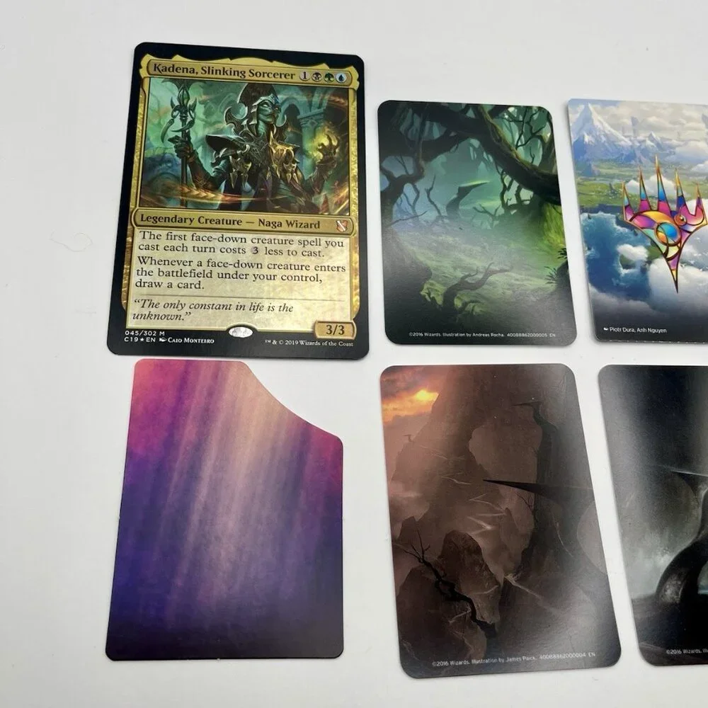 Magic The Gathering Art Cards Lot Of 8 MTG Set Booster Inserts Large Kadena MTG